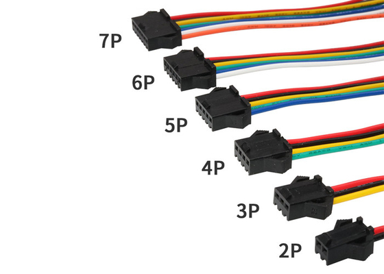 Sm2.54mm 2p Cable Wiring Harness Male And Female Head