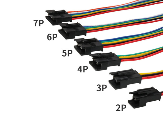 Sm2.54mm 2p Cable Wiring Harness Male And Female Head